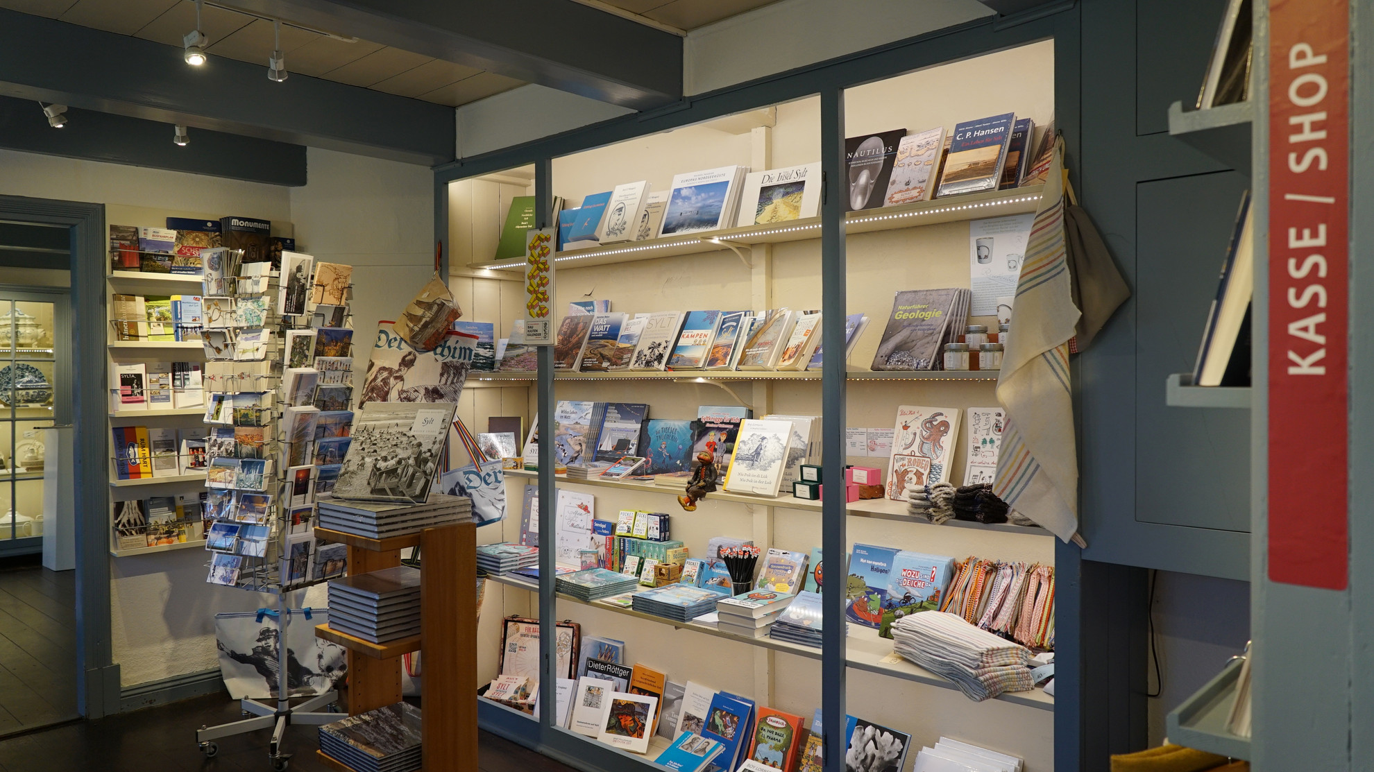 Museumsshop im Sylt Museum in Keitum
