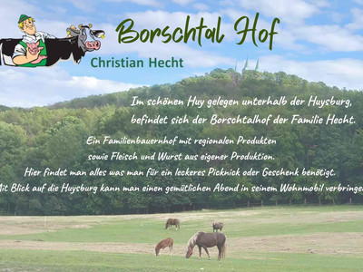 Borschtalhof in Huy OT Röderhof - Plakat