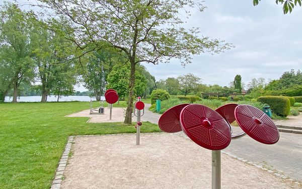 Bewegung auf der KneippMeile am Vörder See