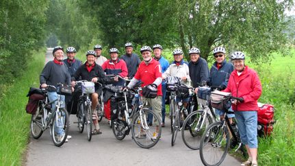 Fahrradgruppe unterwegs in der Samtgemeinde Tarmstedt
