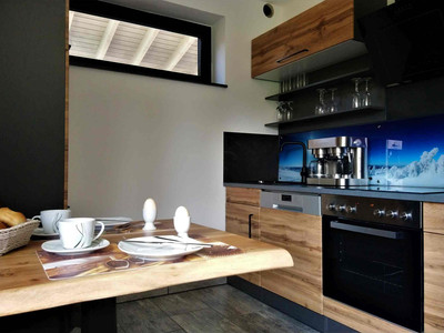 Schulenberg Apartments - Küche mit Esstisch