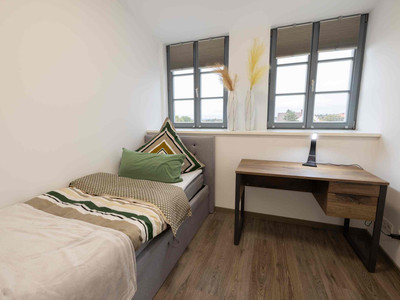 Appartements Bett und Bahn in Seesen - Einzel-Schlafzimmer
