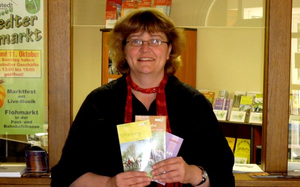 Birgit Trojahn von der Tourist-Information SG Tarmstedt