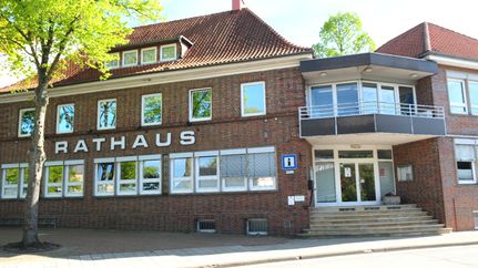 Das Rathaus der Samtgemeinde Sittensen