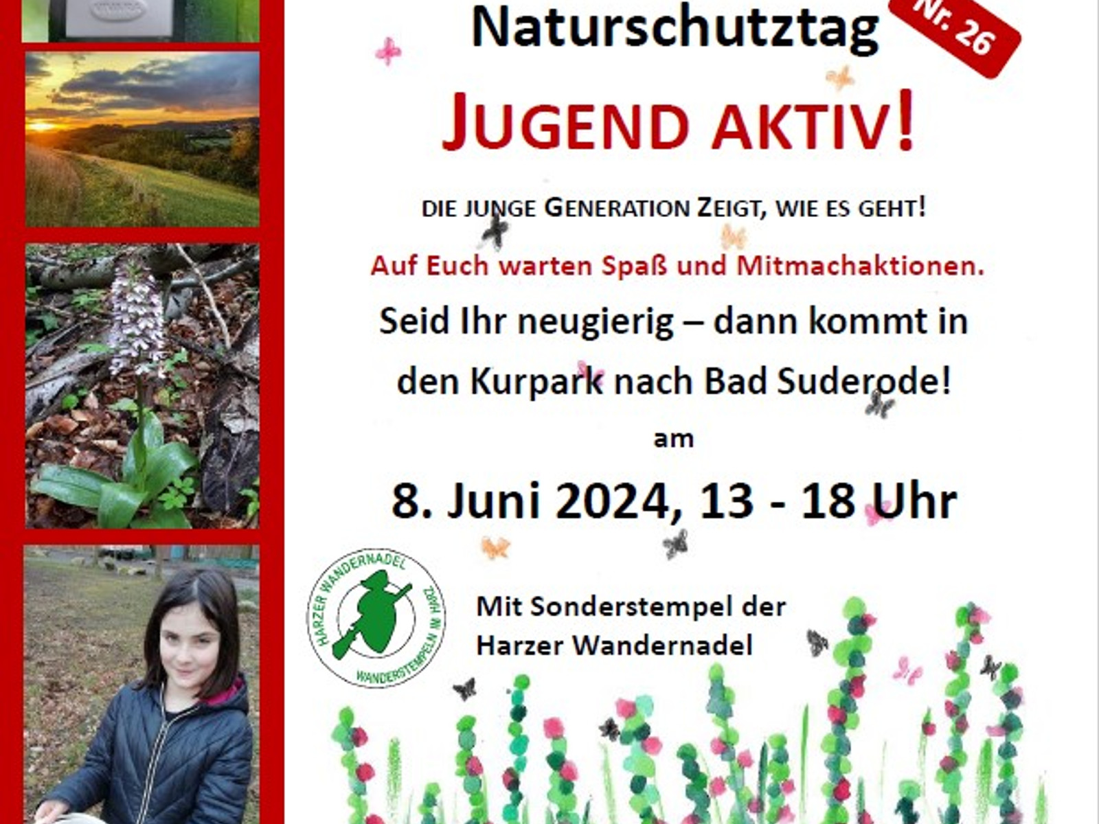 Plakat Naturschutztag in Bad Suderode