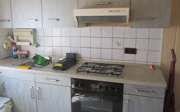 Küche der Ferienwohnung Anne