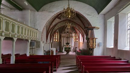 Innenansicht der St.-Johannis-Kirche