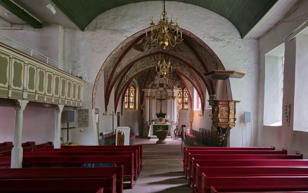 Innenansicht der St.-Johannis-Kirche