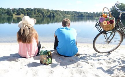 Radfahren Eixer See