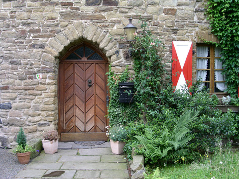 Burghaus Scheltensülz Eingang