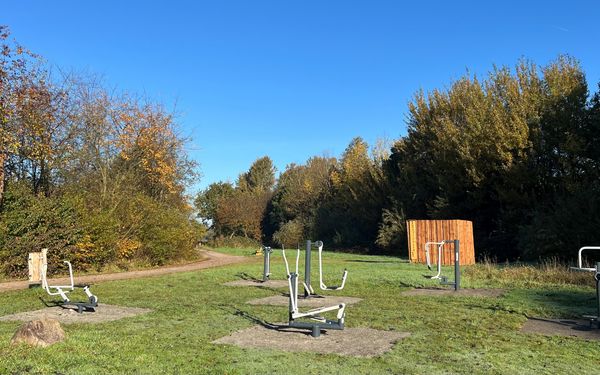 Outdoor-Gym am Großen Visselsee