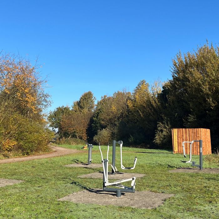 Outdoor-Gym am Großen Visselsee