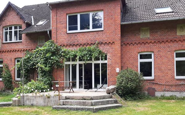 Gebäude der Ferienwohnung vom Bioland-Hof Wilkens
