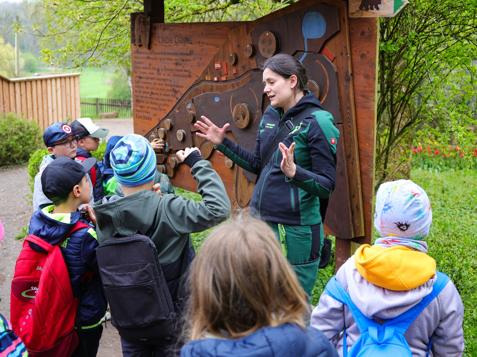 Kostenlose Führung für Familien im Bärenpark Worbis