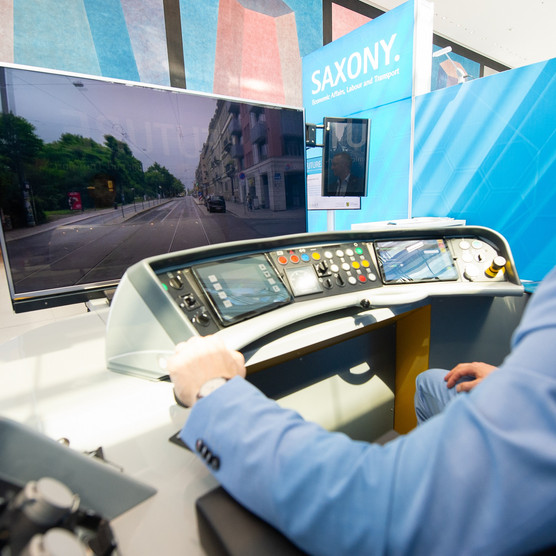 Your meeting & conference in Leipzig: Saxony stand of the International Transport Forum (ITF)