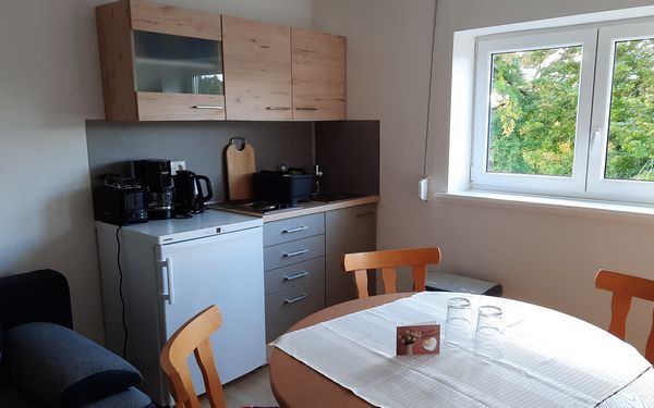 Küche des Visselhöveder Gästeappartements