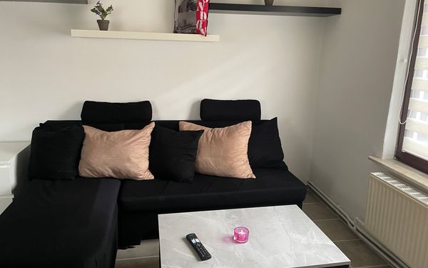 Ausziehsofa der Ferienwohnung Am Schützenholz