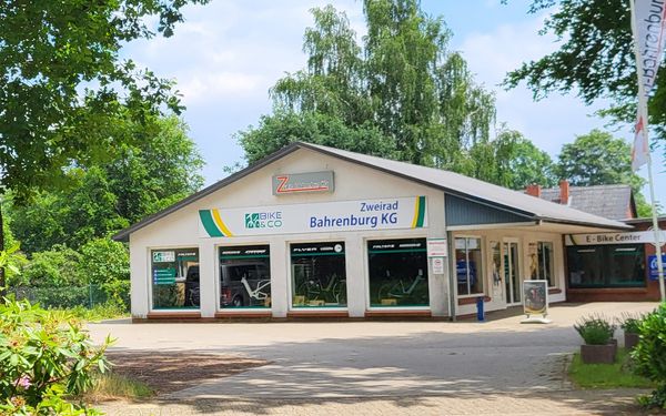 Außenansicht von Zweirad Bahrenburg