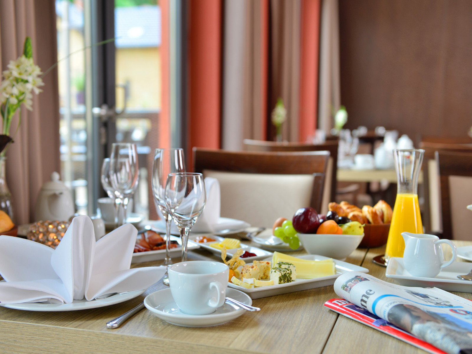 Schlosshotel Blankenburg - Frühstück