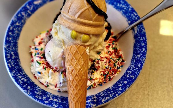 Eisgenuss auch für die kleinen Gäste