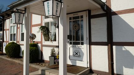 Zugang zum Hotel Zur alten Linde