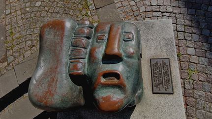 Mahnmal von oben in Rotenburg (Wümme)