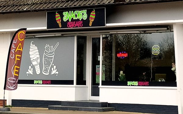 Das Eiscafé Snackies in Tarmstedt Ortsmitte