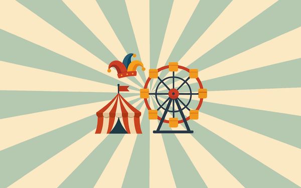 Platzhaltermotiv Kirmes, Zirkus und Karneval