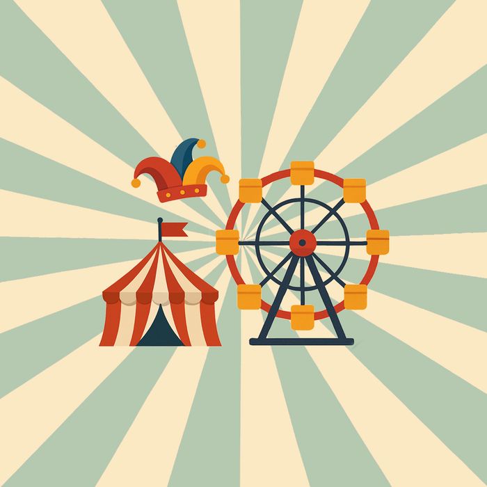 Platzhaltermotiv Kirmes, Zirkus und Karneval