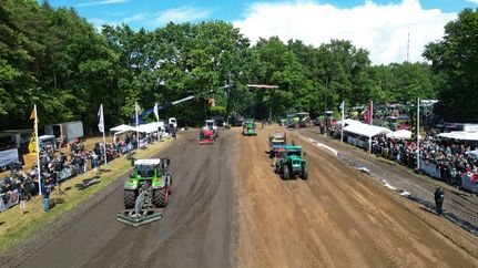 Luftbild vom Treck-Treck
