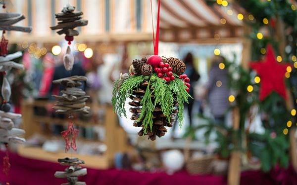 Dekoratives auf dem Gnarrenburger Weihnachtsmarkt
