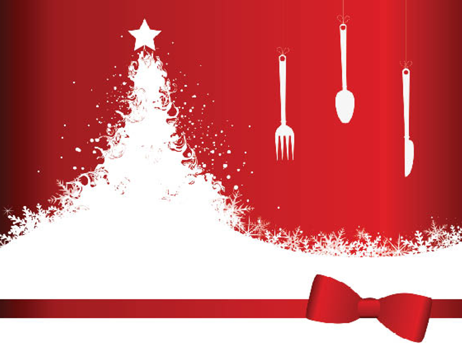 Dinner mit dem Weihnachtsmann