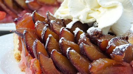 Kuchen im Moorbahncafé