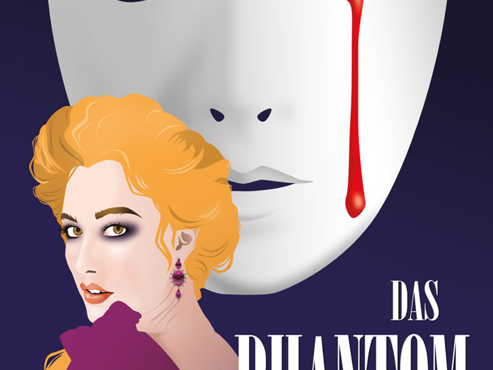 Plakatillustration DAS PHANTOM