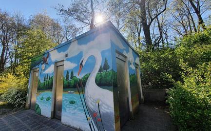 Öffentliche Toilette Stadtpark