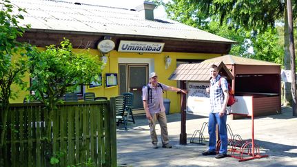 Eingang zu Silvana's Ummel-Café