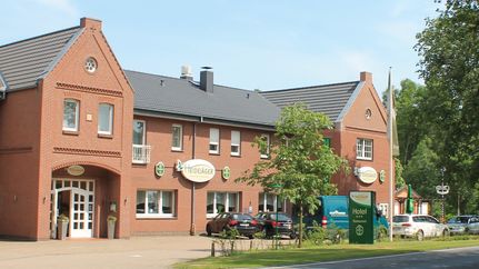 Außenansicht vom Restaurant & Kräuterhotel Heidejäger