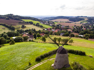 Luftaufnahme Windmühle Bavenhausen