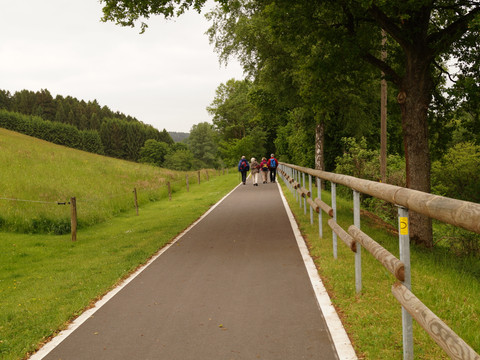 Rad- und Wanderweg auf der Sülzbahntrasse