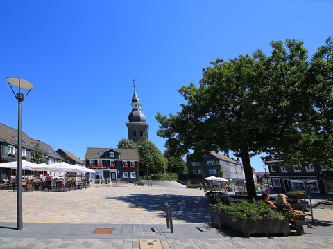 Marktplatz der Stadt Radevormwald