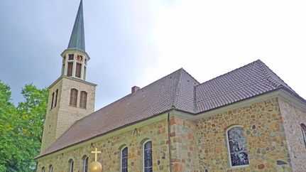 Die Allerheiligen Kirche in Elsdorf - gute Ausgangspunkt für diese Radtour
