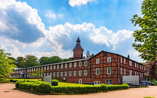 Schöne Außenfassade des Hof Sonnentau