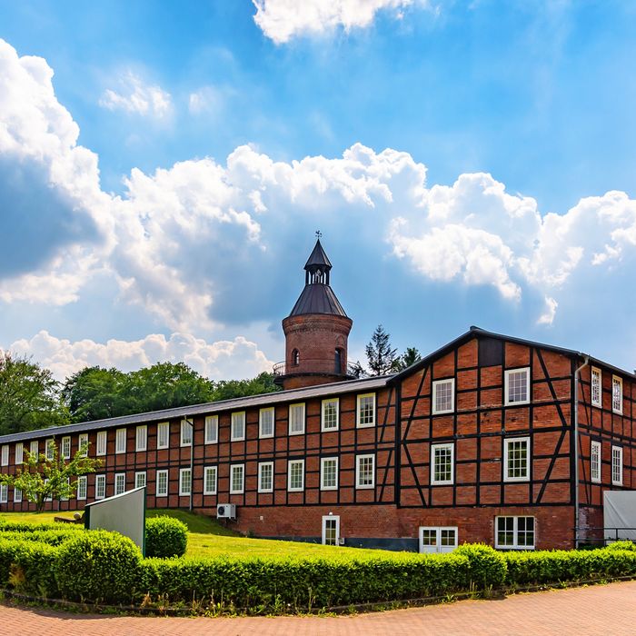 Schöne Außenfassade des Hof Sonnentau