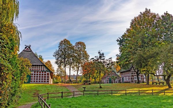 Das Heimathausgelände in Sittensen