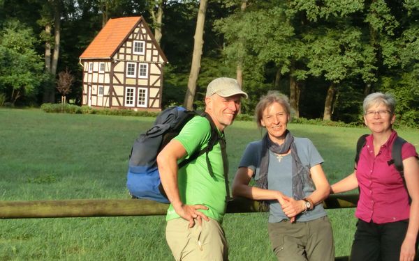 Fotostop vorm Speicher in Riekenbostel