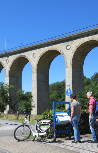 Viadukt Radweg in Altenbeken