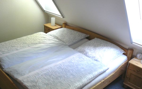 Doppelzimmer in der Ferienwohnung Am Mahlersberg