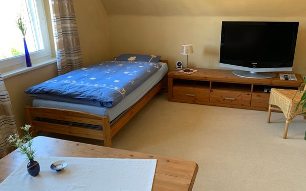 Einzelzimmer in der Ferienwohnung Am Mahlersberg