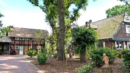 Ferienunterkunft als Außenansicht