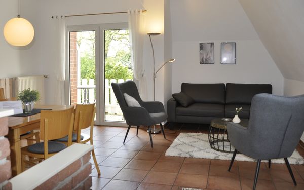 Ferienhof Borchers - Modernes Wohn-Esszimmer